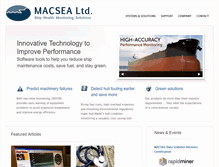 Tablet Screenshot of macsea.com